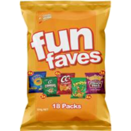 Photo of Fun Faves Variety Multipack 324gm