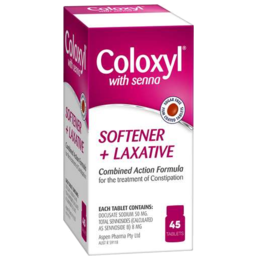 Photo of Coloxyl with Senna Softener + Laxative Tablets 45pk