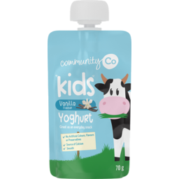 Photo of Community Co Kids Vanilla Yoghurt Pouch