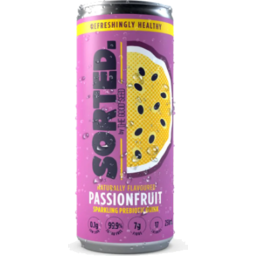 Photo of SORTED Passionfruit Sparkling Prebiotic Drink 