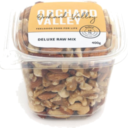 Photo of Orchard Valley Deluxe Raw Mix 400g