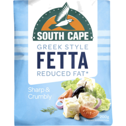 Photo of South Cape Greek Fetta Reduced Fat Cheese 200g