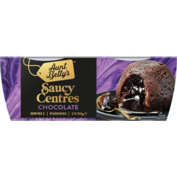 Photo of Aunt Bettys Chocolate Saucy Centres Pudding