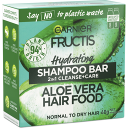 Photo of Garnier Fructis Aloe Vera Hair Food 2in1 Shampoo Bar