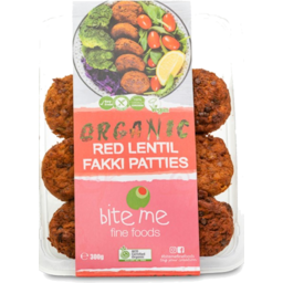 Photo of Bite Me Organic Red Lentil Fakki Patties