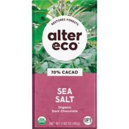 Photo of Alter Eco Chocolate Dark Salt Malt