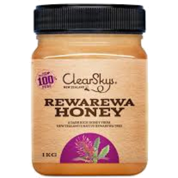 Photo of Clearskys Rewarewa Creamed Honey 250g