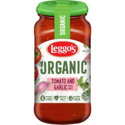 Photo of Leggos Pasta Sauce Organic Tomato Garlic