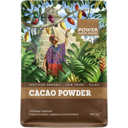 Photo of POWER SUPER FOOD:POW Power Super Foods Cacao Powder 1kg