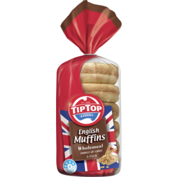 Photo of Tip Top® English Muffins Wholemeal 6x400g