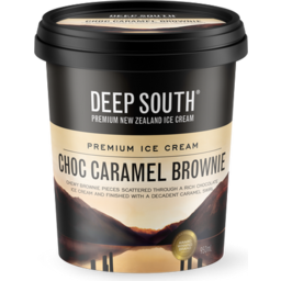 Photo of Deep South Ice Cream Chocolate Caramel Brownie