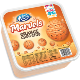 Photo of Marvels Ice Cream Orange Choc Chip