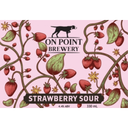 Photo of On Point Strawberry Sour Bottle 330ml