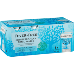 Photo of Fever-Tree Mediterranean Tonic Water 8x150ml
