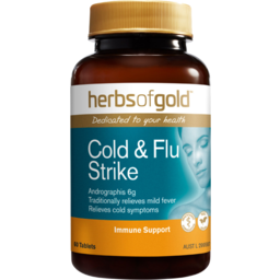 Photo of HERBS OF GOLD Cold Flu Strike Immune Support 60t