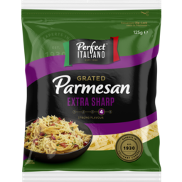 Photo of Perfect Italiano Grated Extra Sharp Parmesan Cheese 125g