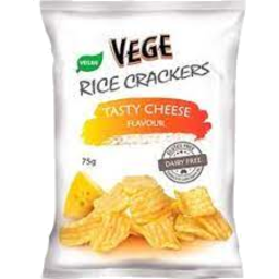 Photo of Vege Chips Rice Tasty Cheese 75g