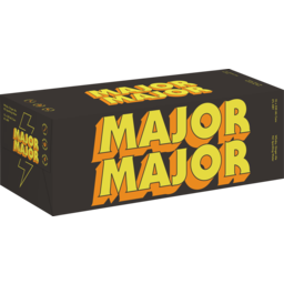 Photo of Major Major 6% Whisky Ginger 10x330ml Cans