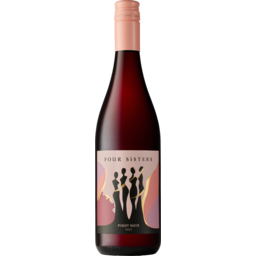 Photo of Four Sisters Pinot Noir 750ml