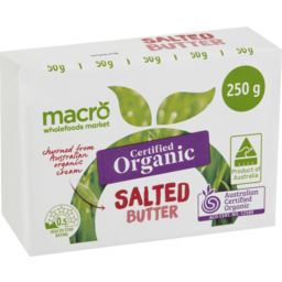 Photo of Macro Organic Salted Butter 250g