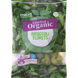 Photo of Macro Certified Organic Broccoli Florets