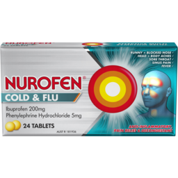 Photo of Nurofen Cold & Flu Pe Tablets 24 Pack