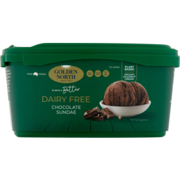 Photo of Golden North Simply Better Dairy Free Chocolate Sundae 1.2l