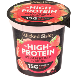 Photo of Wicked Sister Pudding High Protein Strawberry