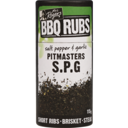 Photo of Mrs Rogers BBQ Rubs Pitmasters S.P.G Large Canister