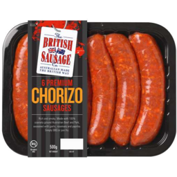 Photo of British Chorizo Sausages 500gm