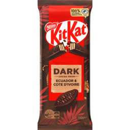 Photo of Kitkat Dark Choc Block 160gm