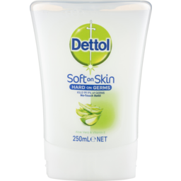 Photo of Dettol No Touch Refill Aloe Vera And Vitamin E Antibacterial Hand Wash 250ml