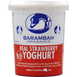 Photo of Barambah Yoghurt Strawberry 500g