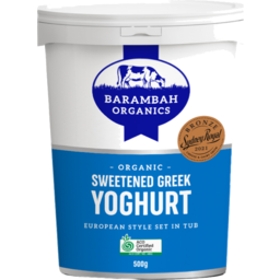 Photo of Barambah Yoghurt - Sweetened Greek
