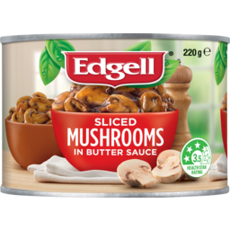 Photo of Edgell Mushrooms Sliced In Butter Sauce
