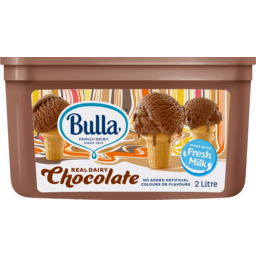 Photo of Bulla Chocolate Ice Cream 2l