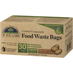 Photo of If You Care Certified Compostable Food Waste Bags 3 Gallon - 30 Ct 