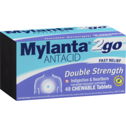 Photo of Mylanta 2go Tabs Double Strength 48 Pack