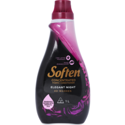 Photo of Soften Concentrated Fabric Conditioner Elegant Night 1l