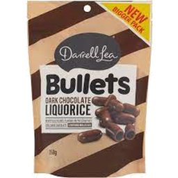 Photo of Darrell Lea Bullet Dark Chocolate 226gm