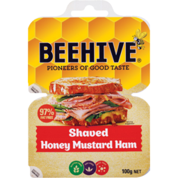 Photo of Beehive Shaved Ham Honey Mustard 2 Pack