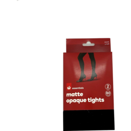 Photo of Essential Opaque Tight Black Extra Tall 2 Pack