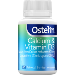 Photo of Ostelin Vitamin D & Calcium Tablets 60 Pack