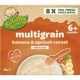 Photo of Rafferty's Garden Multigrain Banana & Apricot Cereal Multi Box