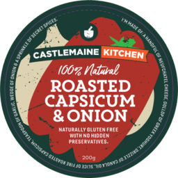 Photo of Castlemaine Dip Roast Capsicum & Onion 200g