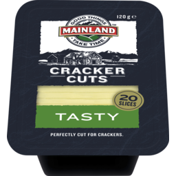 Photo of Mainland Cracker Cuts Tasty Cheddar Cheese 120 G 