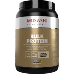 Photo of Musashi Bulk Protein Vanilla Milkshake 900g