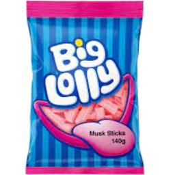 Photo of Big Lolly Musk Sticks 140gm