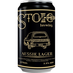 Photo of Stoic Aussie Lager Can 4pk