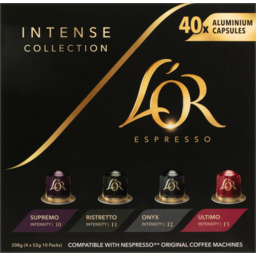 Photo of Lor Espresso Intense Collection Coffee Capsules 40 Pack
